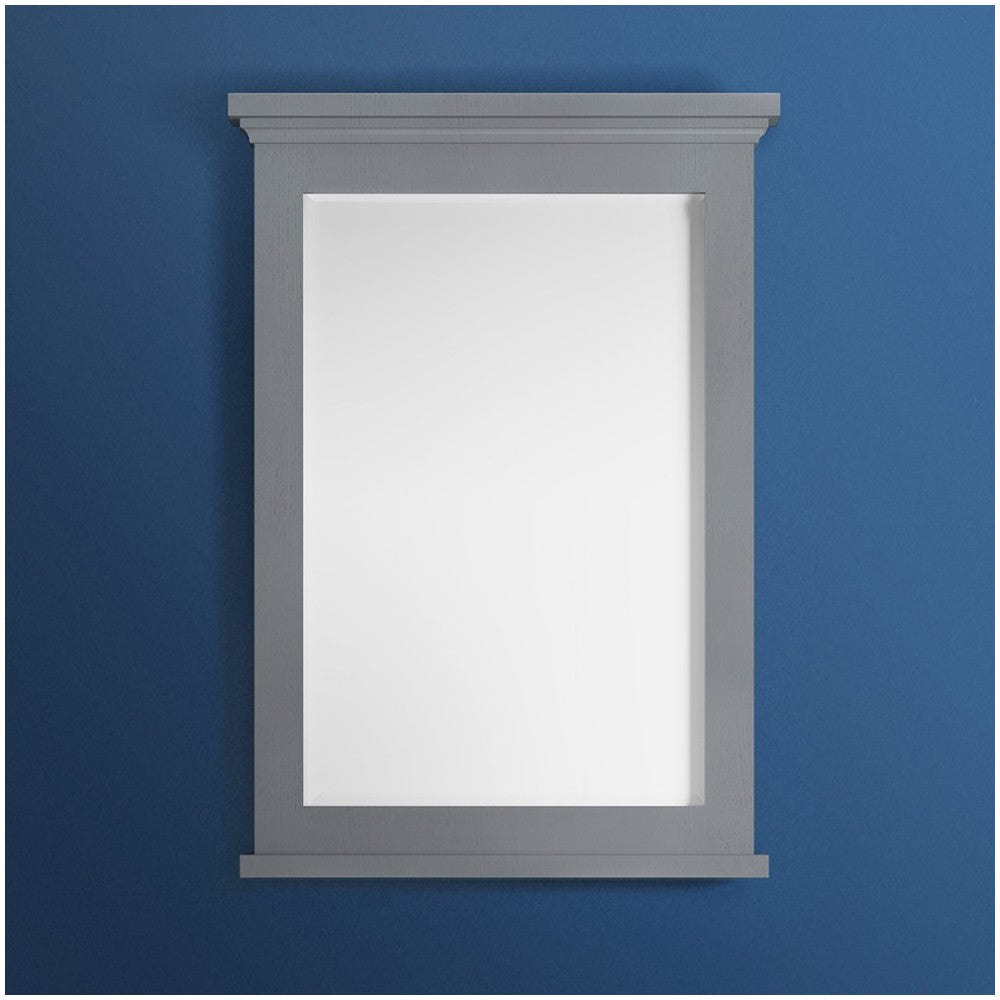 Fresca Windsor 27" Gray Textured Bathroom Mirror