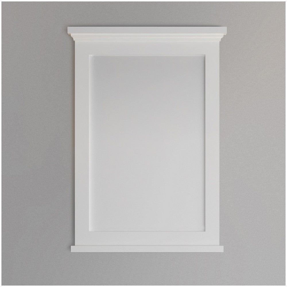 Fresca Windsor 27" Matte White Bathroom Mirror