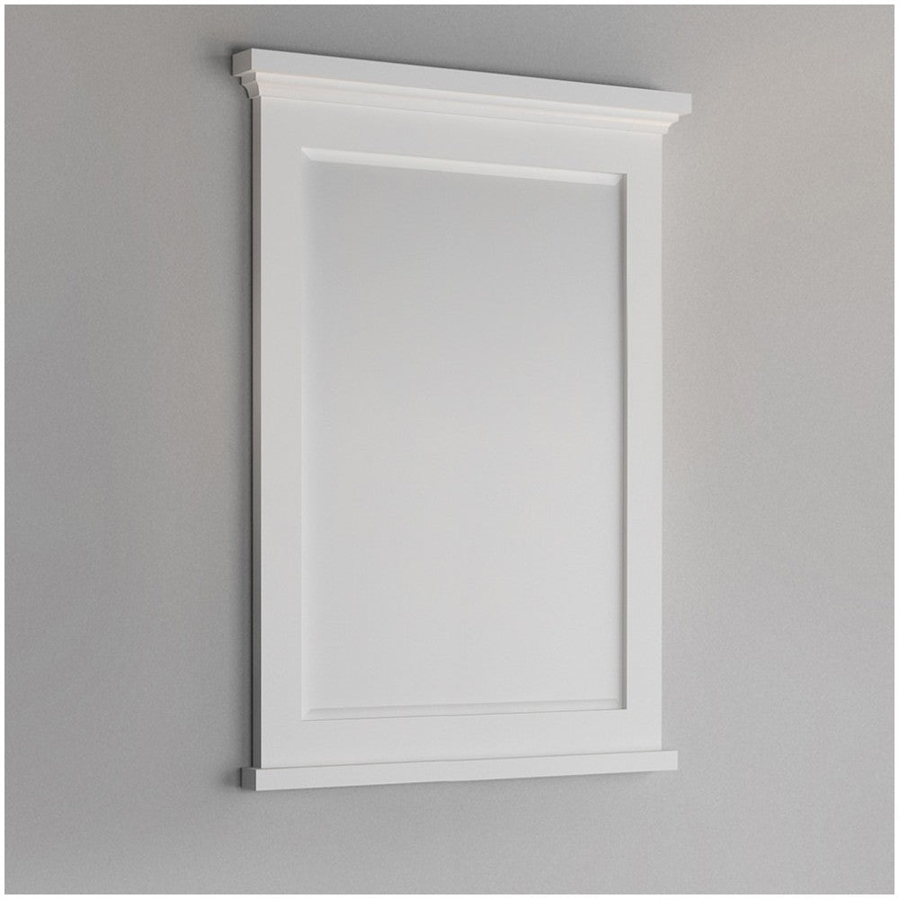 Fresca Windsor 30" Matte White Bathroom Mirror