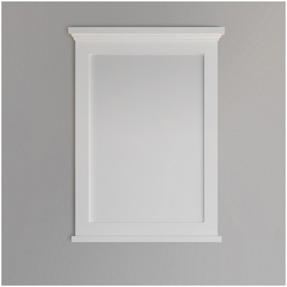 Fresca Windsor 30" Matte White Bathroom Mirror