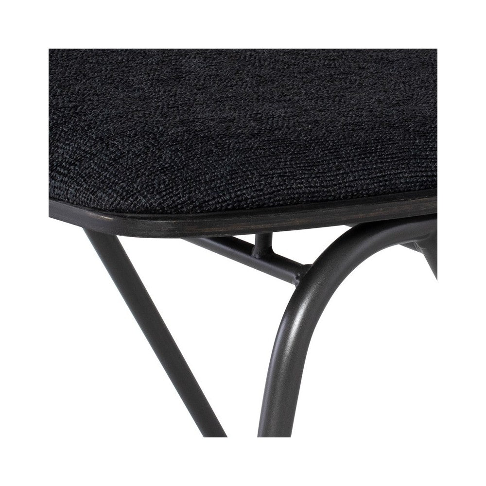 Giada Activated Charcoal Fabric Dining Chair