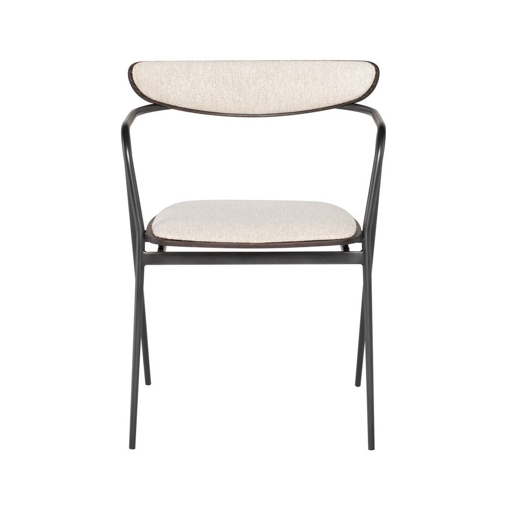 Gianni Shell Fabric Dining Chair