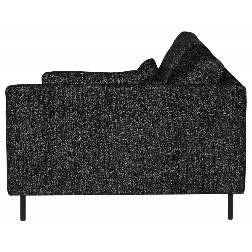 Gigi Salt & Pepper Fabric  Modular Sofa Right