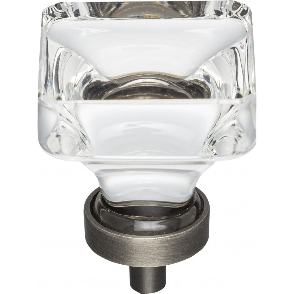 96 mm Center-to-Center Satin Nickel Hammered Texture Solana Cabinet Pull