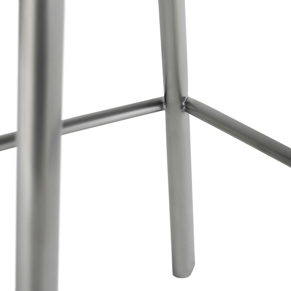 Icon Graphite Metal Counter Stool