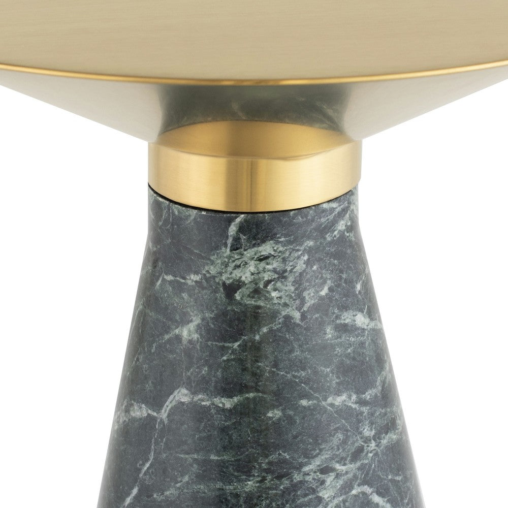 Iris Gold Metal Side Table, HGNA559