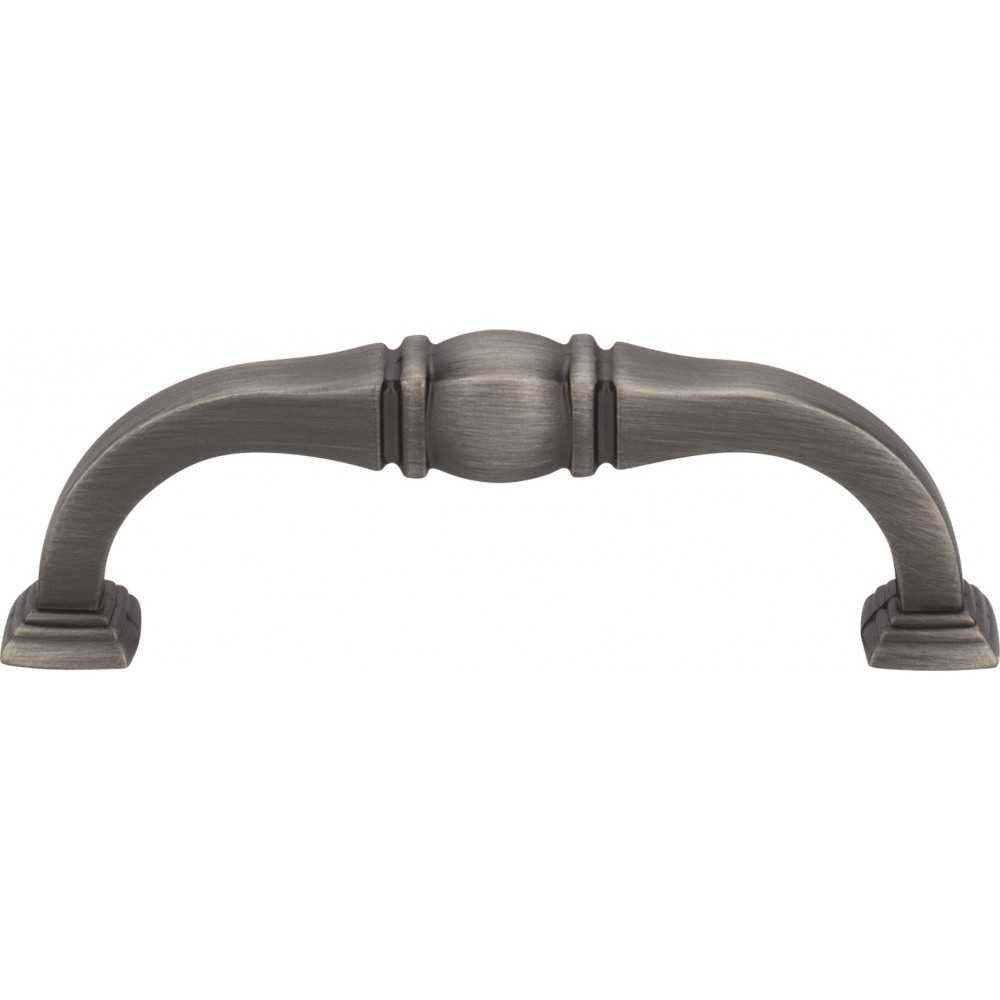 36" White Theodora Vanity, left offset, Calacatta Vienna Quartz Vanity Top, undermount rectangle bowl