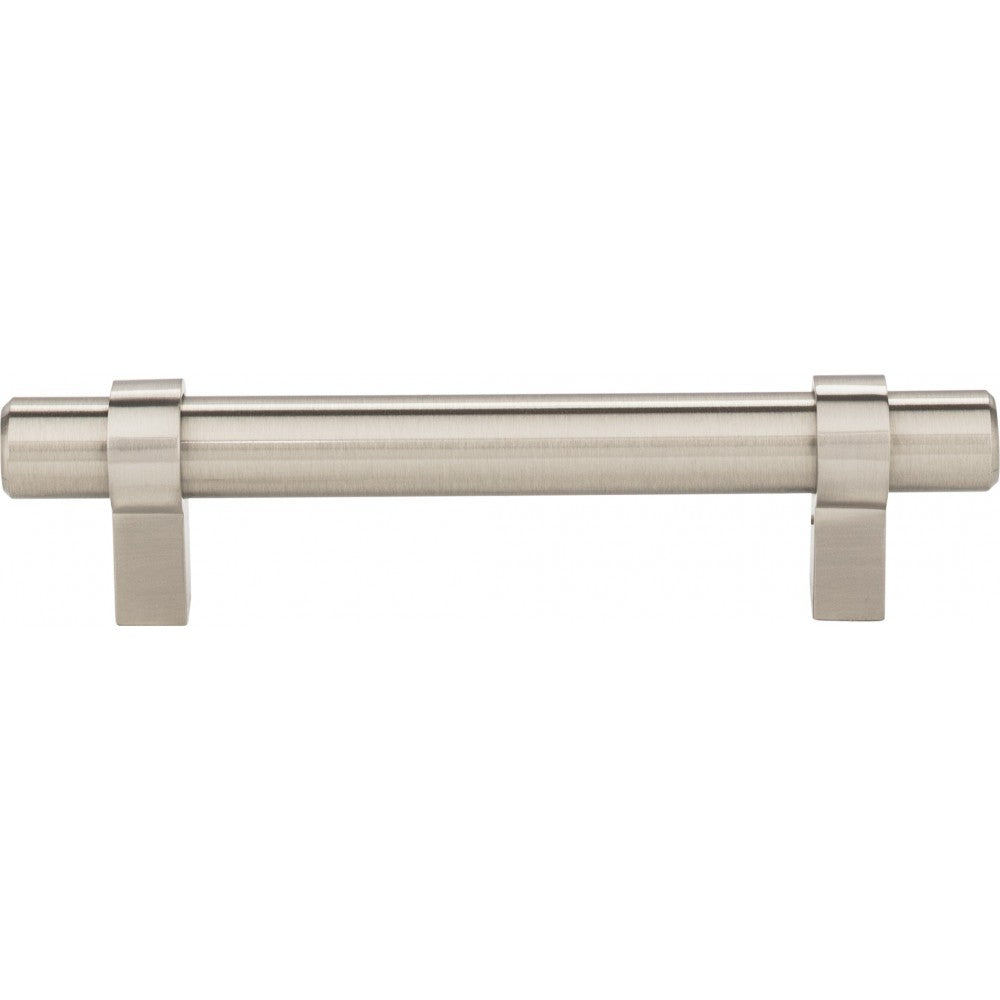 1-3/16" Overall Length Matte Black Square Milan 1 Cabinet Knob