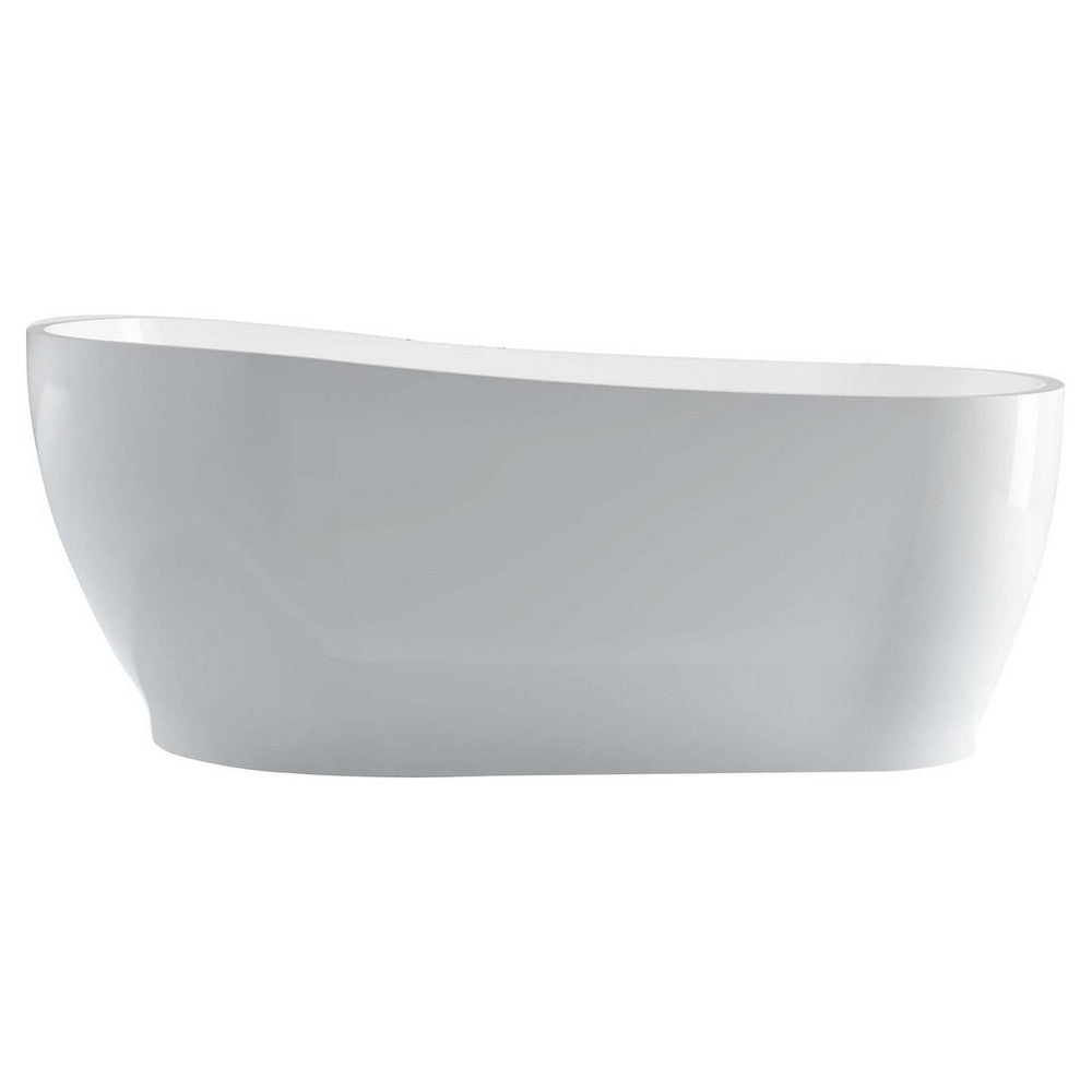 Kube Kono 67" Free Standing Bathtub