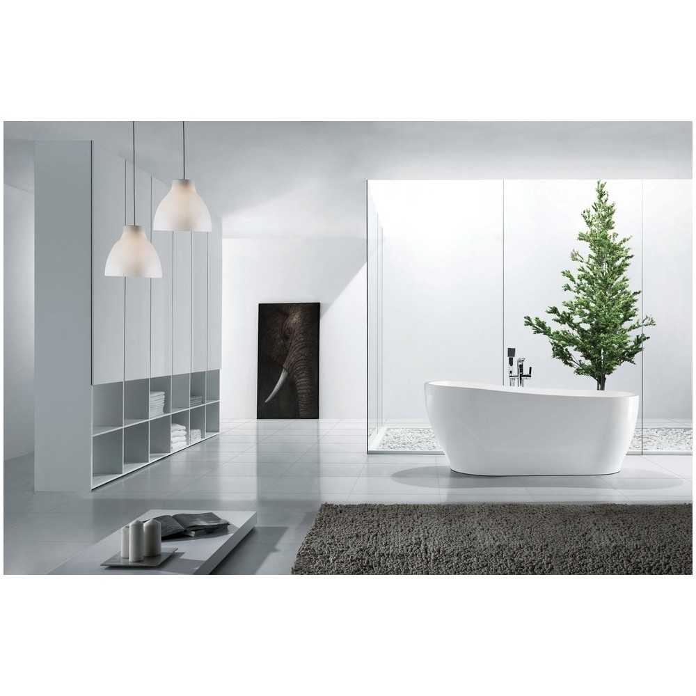 Kube Kono 67" Free Standing Bathtub