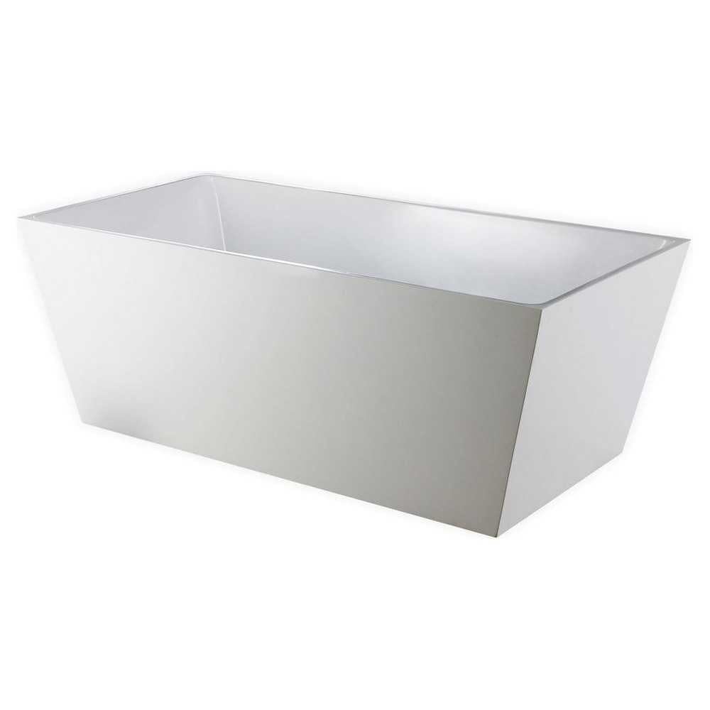 Kube Squadra 63" Free Standing Bathtub