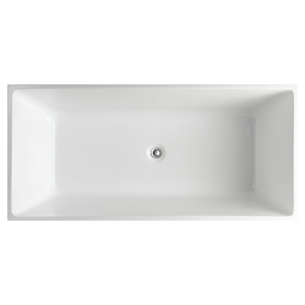 Kube Squadra 63" Free Standing Bathtub