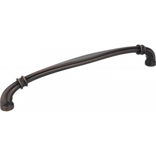 96 mm Center-to-Center Brushed Pewter Ella Cabinet Pull