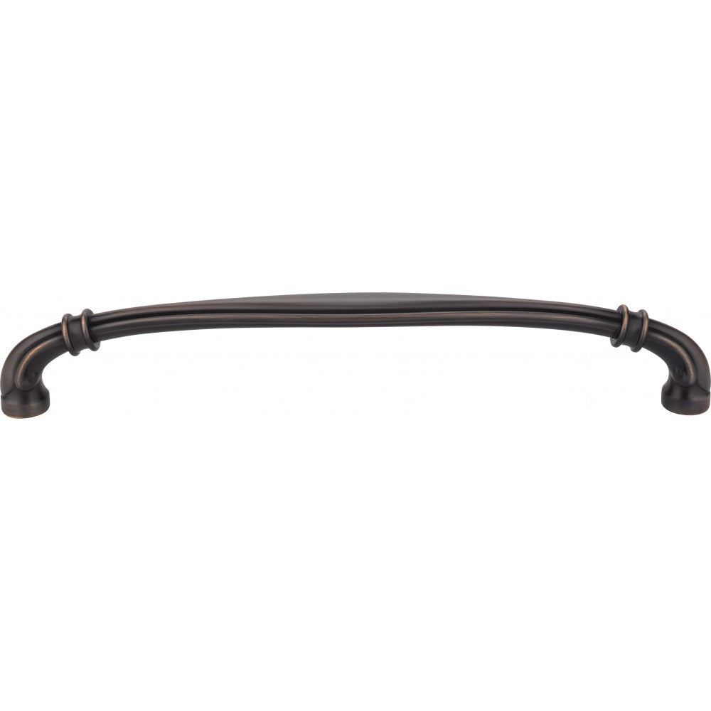 96 mm Center-to-Center Brushed Pewter Ella Cabinet Pull