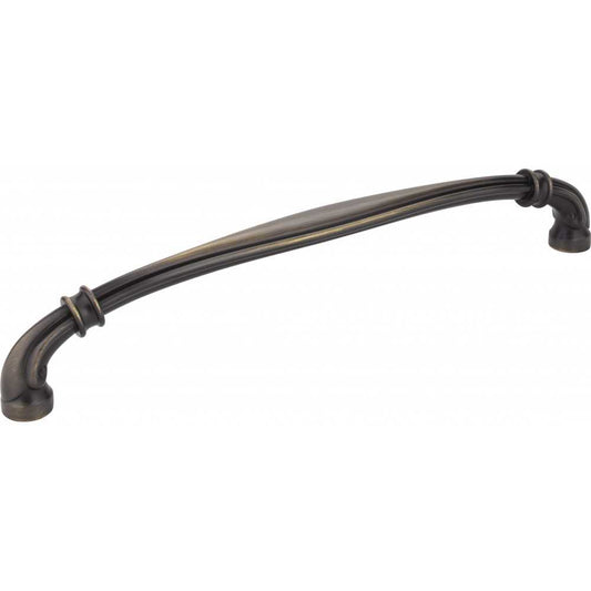 96 mm Center-to-Center Polished Nickel Ella Cabinet Pull