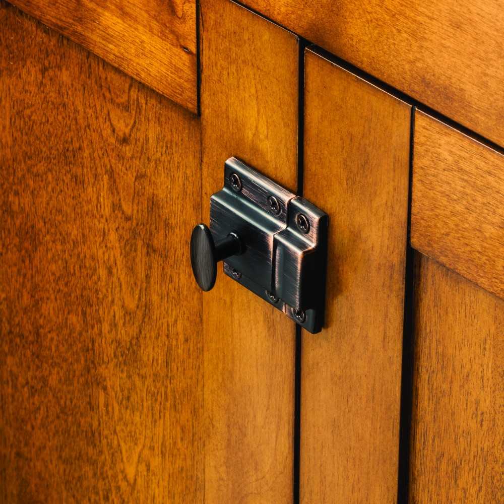 18" Center-to-Center Antique Brushed Satin Brass Delgado Appliance Handle