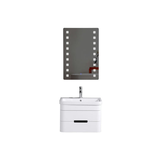 Legion Furniture 24" Bathroom Vanity With Led Mirror- Pvc