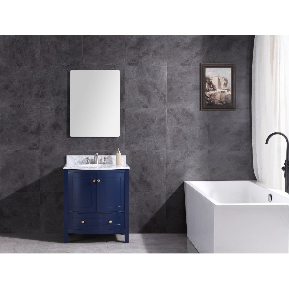Legion Furniture 30" Blue Bathroom Vanity - Pvc