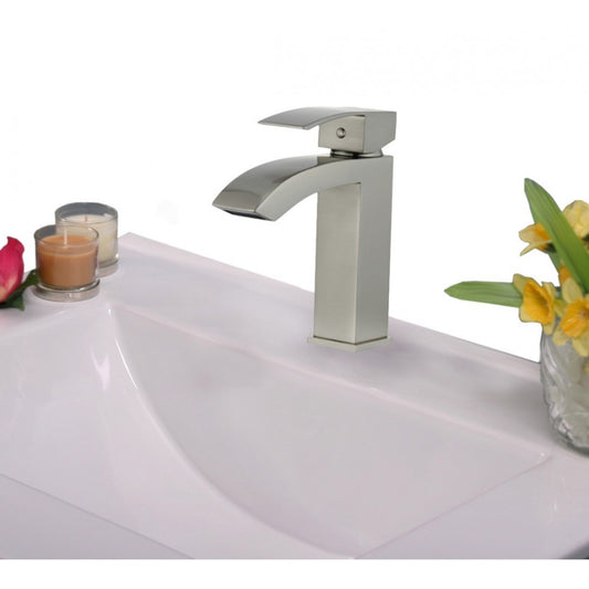 Legion Furniture ZL12266-BN Faucet With Drain In Brushed Nickel