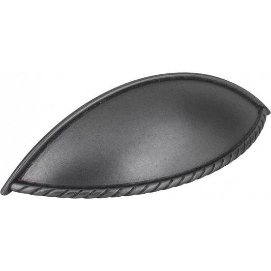 60" Gray Adler Vanity, double bowl, Black Granite Vanity Top, two undermount rectangle bowls