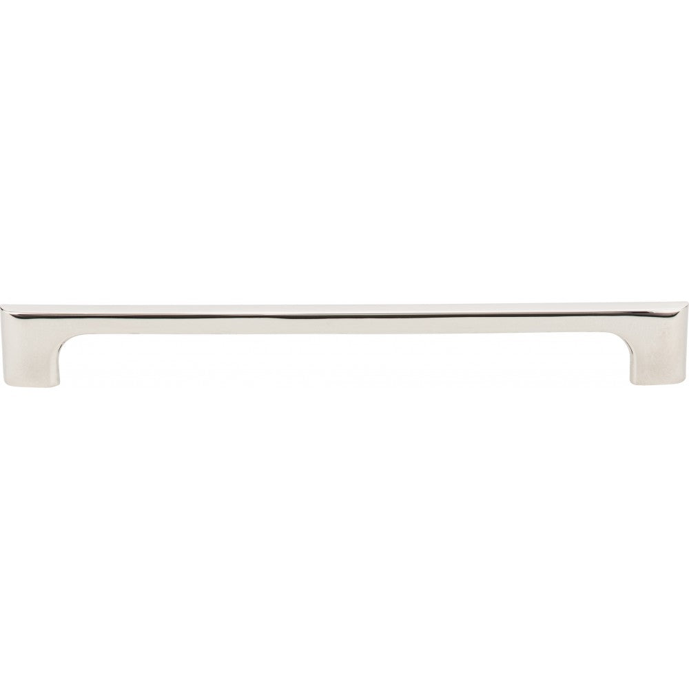 160 mm Center-to-Center Satin Nickel Square Geometric Pattern Aberdeen Cabinet Pull