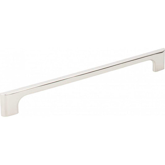 160 mm Center-to-Center Satin Nickel Square Geometric Pattern Aberdeen Cabinet Pull