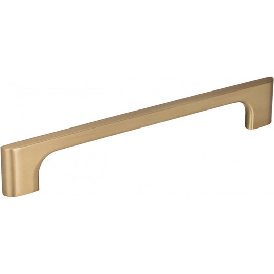 96 mm Center Matte Black Square-to-Center Square Renzo Cabinet Cup Pull