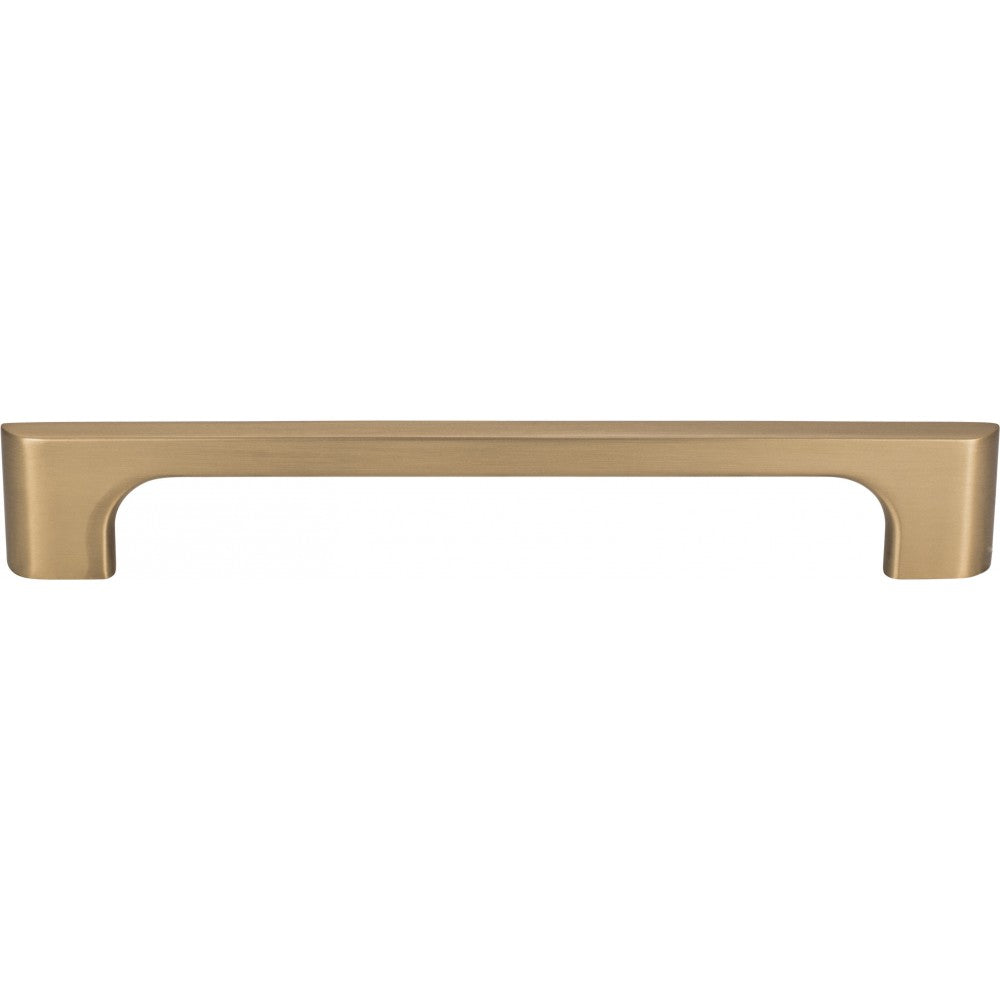 96 mm Center Matte Black Square-to-Center Square Renzo Cabinet Cup Pull