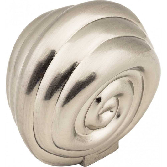 1-3/8" Diameter Antique Brushed Satin Brass Ring Lafayette Cabinet Knob