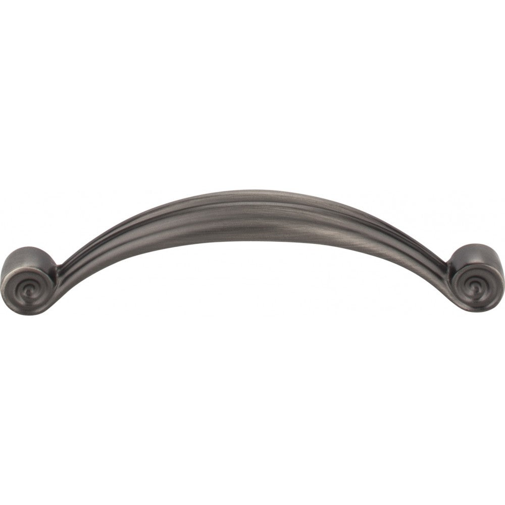 36" Hale Blue Katara Vanity, left offset, White Carrara Marble Vanity Top, undermount rectangle bowl