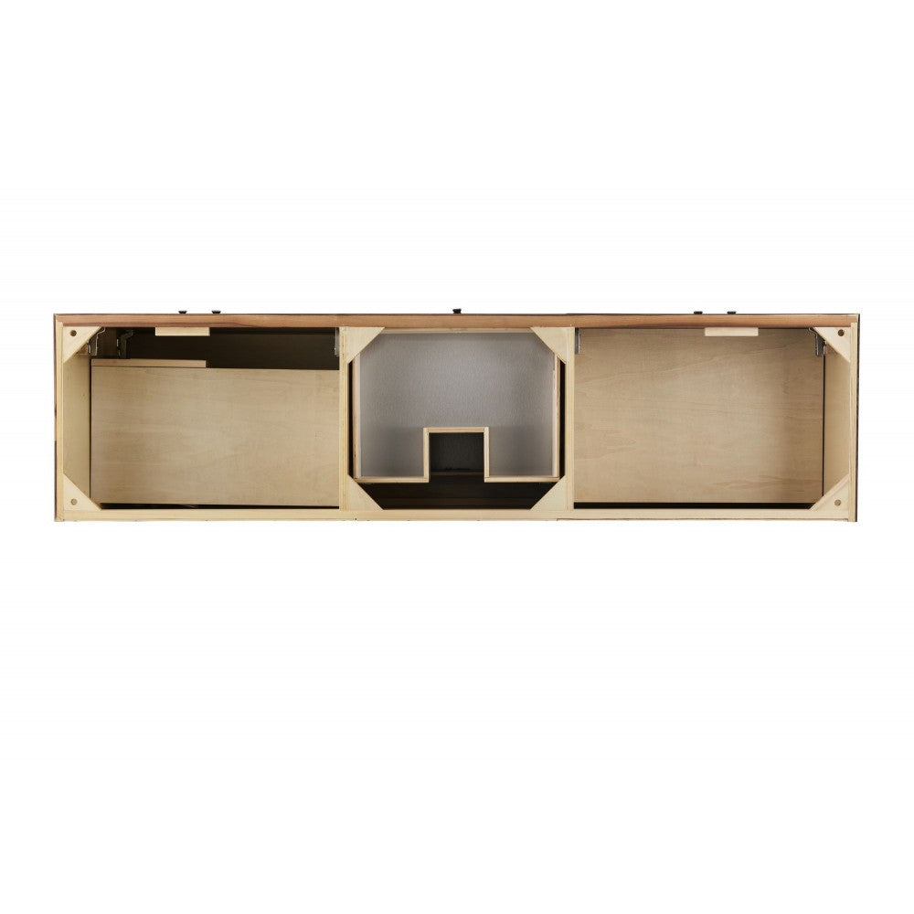 Linear 72" Single Vanity, Mid Century Walnut
