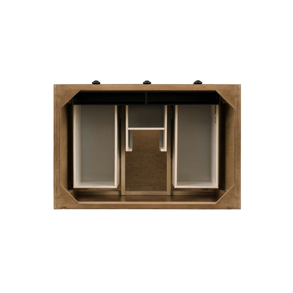 Malibu 36" Single Vanity Cabinet, Honey Alder