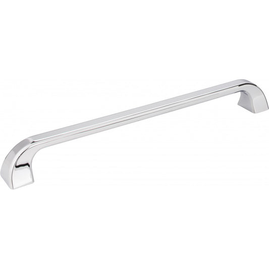 96 mm Center-to-Center Satin Nickel Flared Philip Cabinet Pull