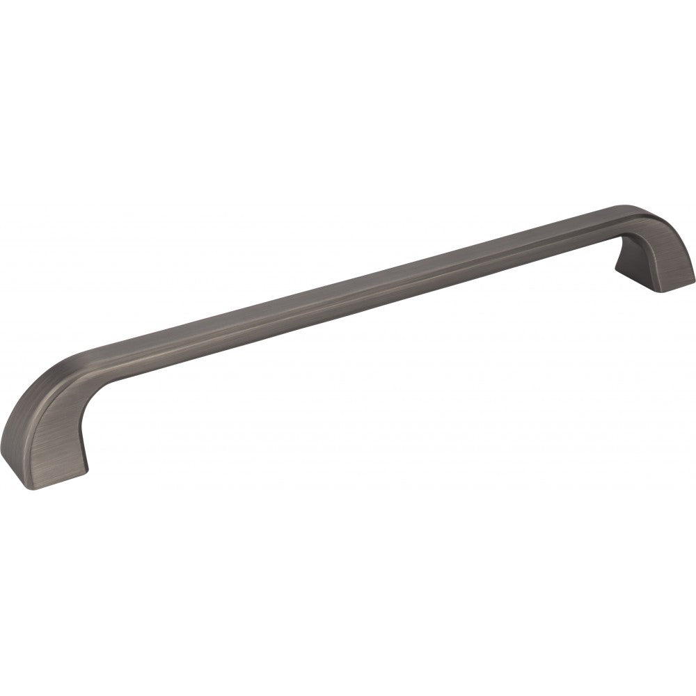 96 mm Center-to-Center Brushed Oil Rubbed Bronze Flared Philip Cabinet Pull