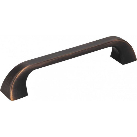 96 mm Center-to-Center Brushed Pewter Lenoir Cabinet Cup Pull