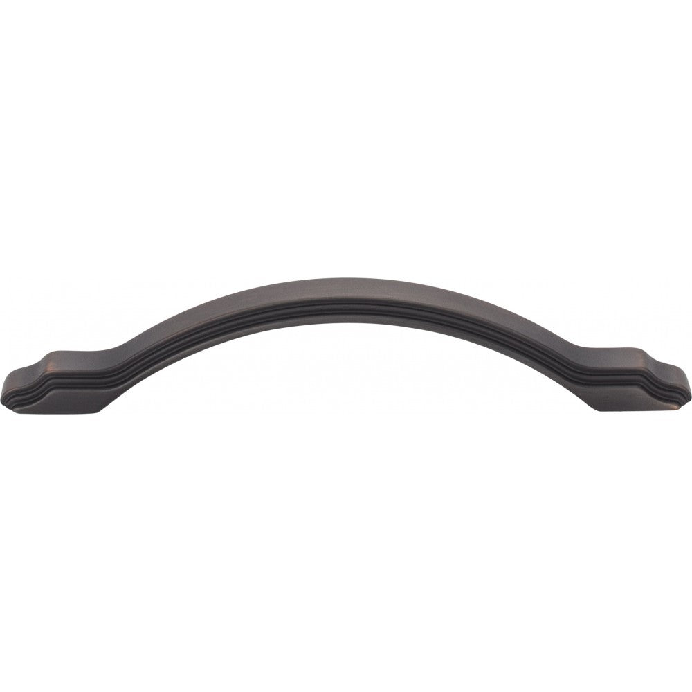 6-3/8" Overall Length Cabinet Pull. Holes are 128 mm center-to-center.