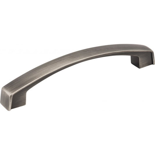 128 mm Center-to-Center Polished Chrome Square Milan 1 Cabinet Pull