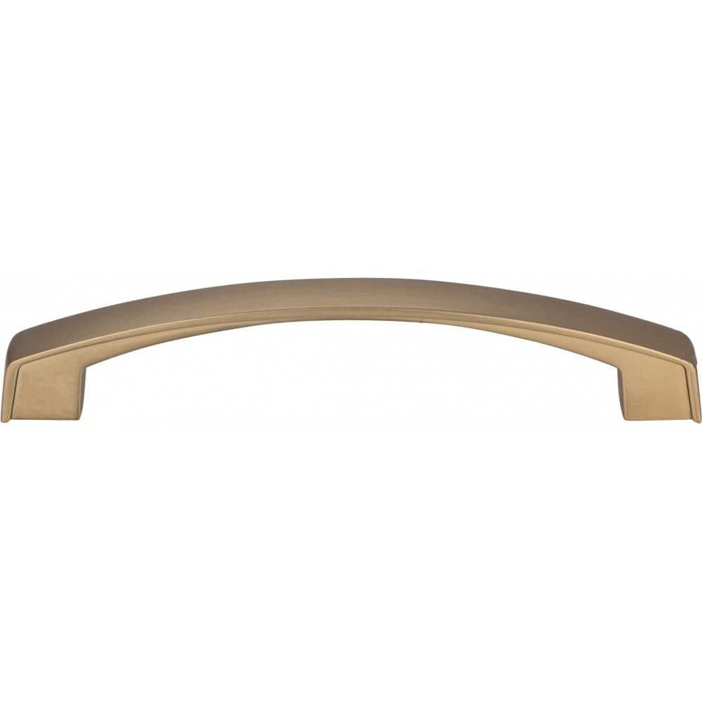 128 mm Center-to-Center Brushed Oil Rubbed Bronze Square Milan 1 Cabinet Pull