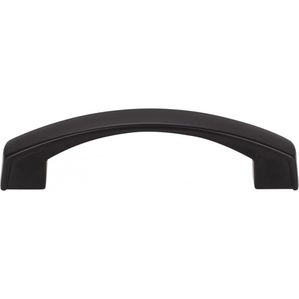 128 mm Center-to-Center Matte Black Alvar Cabinet Pull
