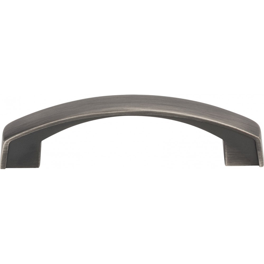 128 mm Center-to-Center Brushed Pewter Alvar Cabinet Pull