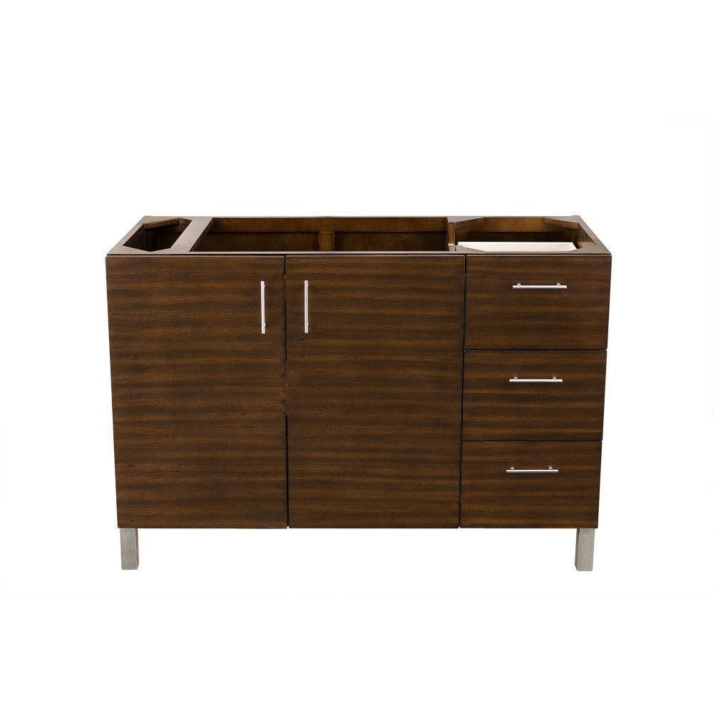 Metropolitan 48" Single Vanity, American Walnut