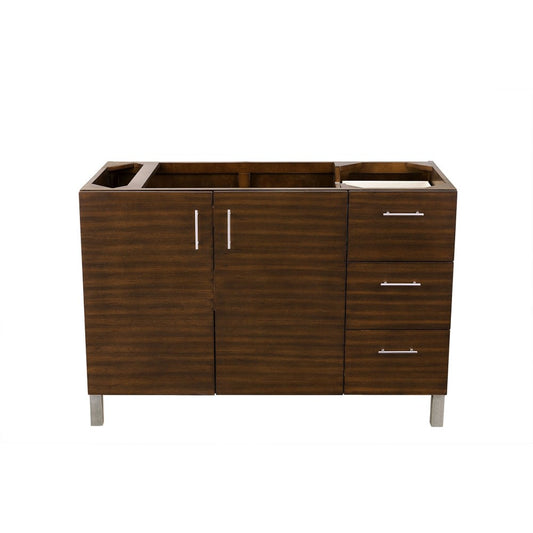Metropolitan 48" Single Vanity, American Walnut