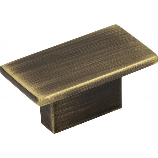 18" Center-to-Center Brushed Gold Larkin Appliance Pull