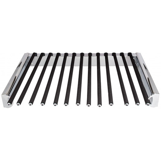 96 mm Center-to-Center Polished Chrome Hayworth Cabinet Bar Pull