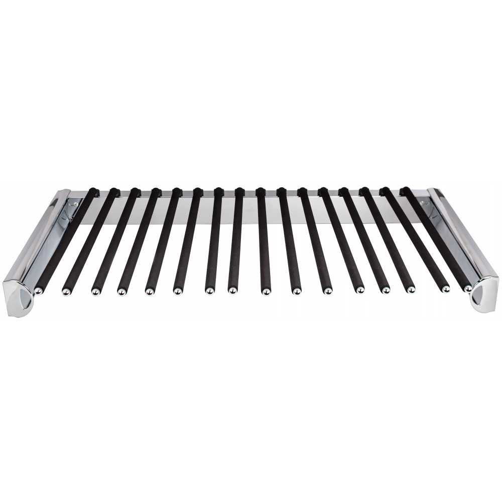 160 mm Center-to-Center Brushed Pewter Tiffany Cabinet Pull