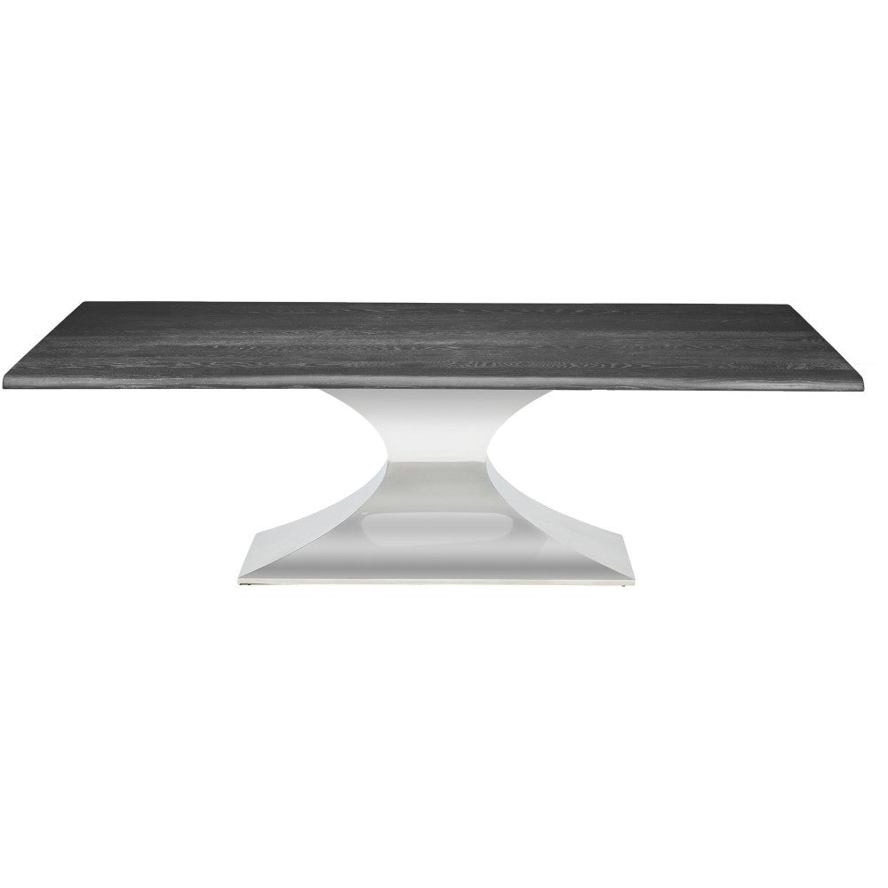 Praetorian Oxidized Gray Wood Dining Table, HGSX230