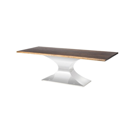 Praetorian Seared Wood Dining Table, HGSX229