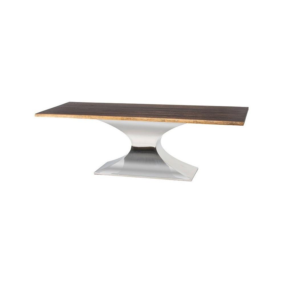 Praetorian Seared Wood Dining Table, HGSX229