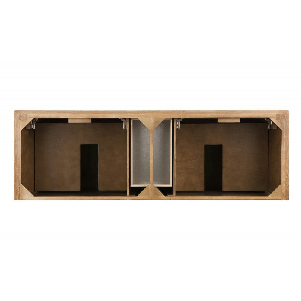 Providence 72" Double Vanity Cabinet, Driftwood
