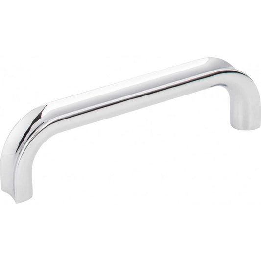 128 mm Center-to-Center Satin Nickel Barrel Bremen 2 Cabinet Pull